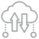 Sensor to Cloud icon Sensor to Cloud icon